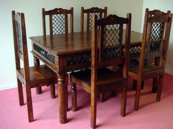 Wooden Dining Sets | Indian Dining Sets | India Wooden Dining Set Sale Online India