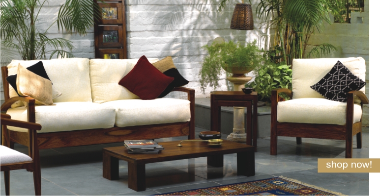 Wooden Sofa Sets India Sheesham Wood Indian Sofas Living Room Furniture